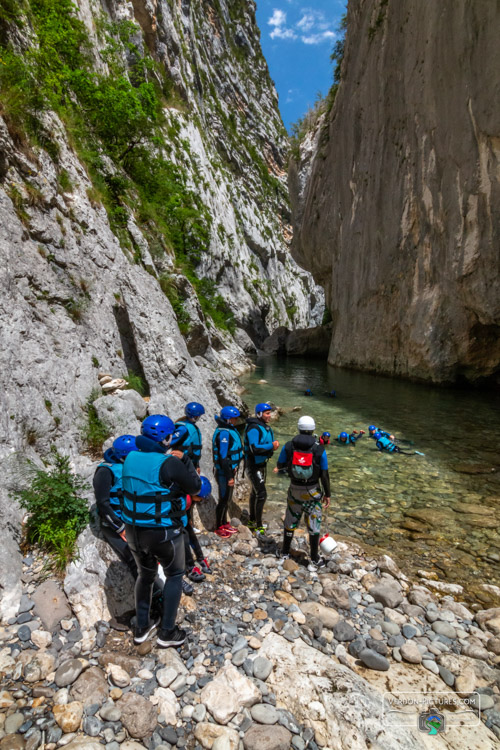 photo aqua rando trekking verdon